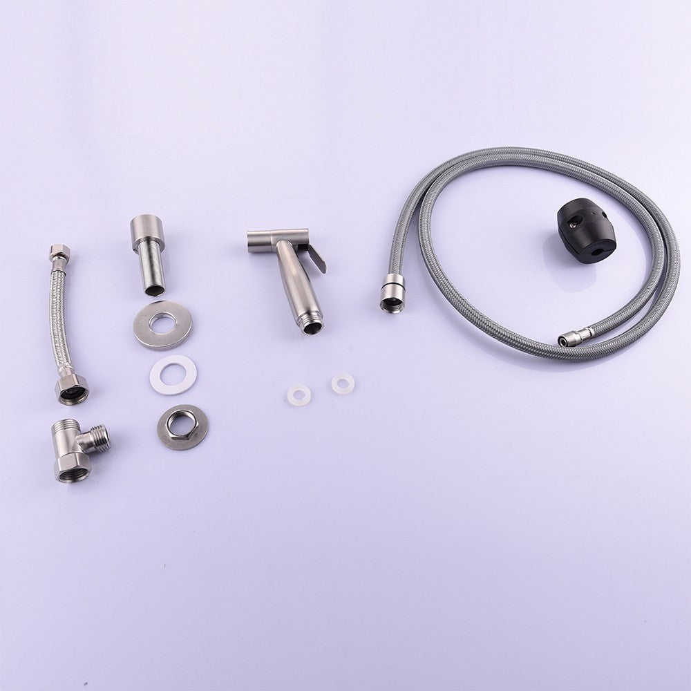 Pull-Down Kitchen Faucet, Stainless Steel