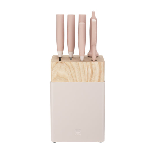 ZWILLING Now S 7 Piece Knife Block Set, Pink-0