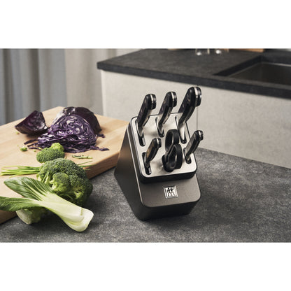 ZWILLING Professional S 7 Piece, Knife Block Set, Anthracite-1
