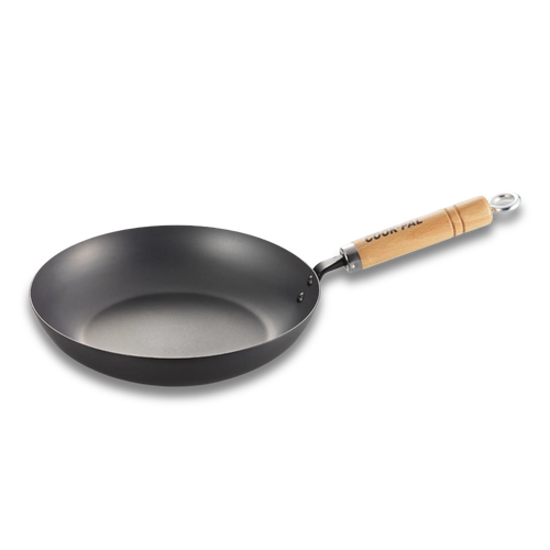 Yoshikawa Cook-Pal REN 28cm Nitrided Carbon Steel Frying Pan-0