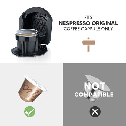 Adaptateur de capsule de café réutilisable pour Dolce Gusto Genio S Crema, accessoires pour moulin à café et fournitures pour café