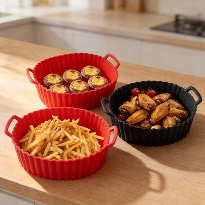 Reusable Silicone Air Fryer Pot