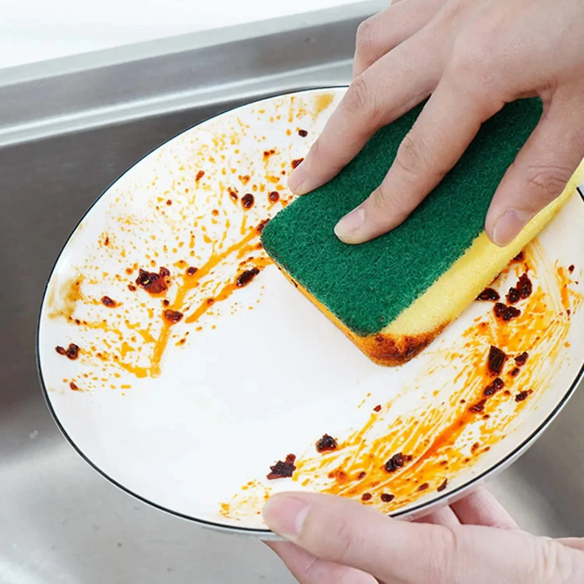 Double-Sided Kitchen Sponge Set