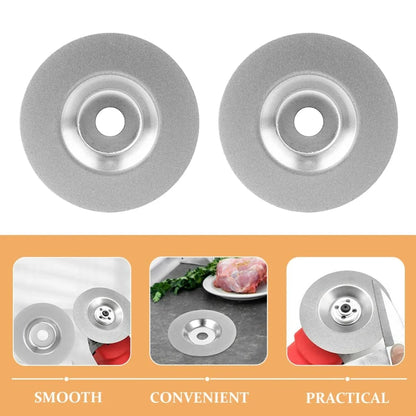 1PC Diamond Sharpening Wheel 100mm Emery Sharpening Disc Abrasive Disc 400-1000 Grit for Angle Grinder Kitchen Scissors Tools