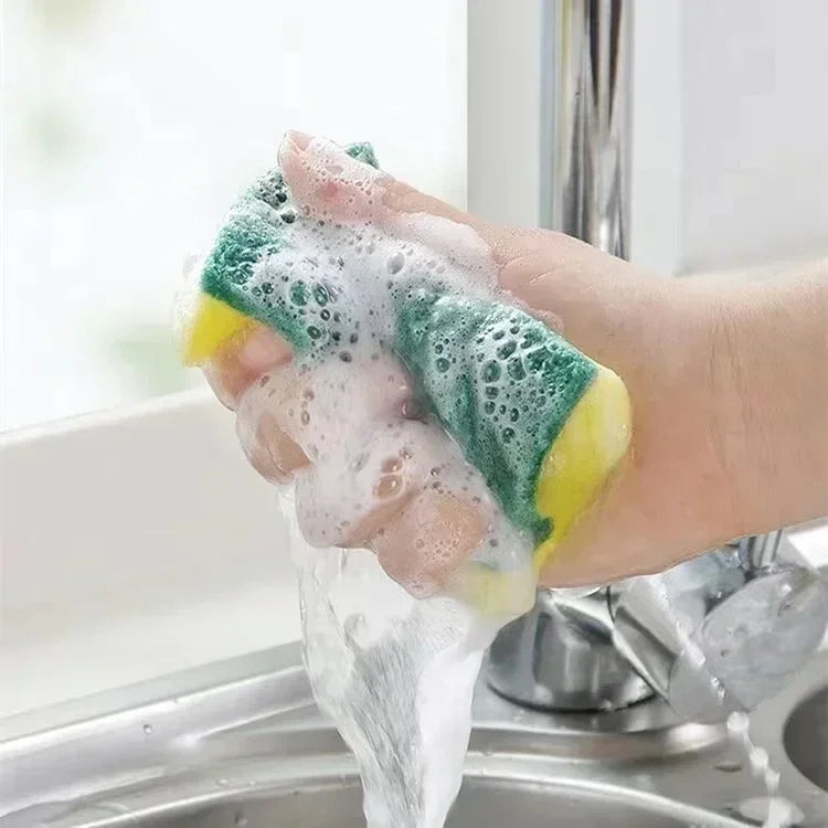 Double-Sided Kitchen Sponge Set