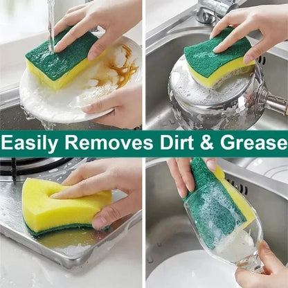 Double-Sided Kitchen Sponge Set