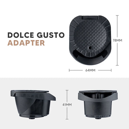 Adaptateur de capsule de café réutilisable pour Dolce Gusto Genio S Crema, accessoires pour moulin à café et fournitures pour café