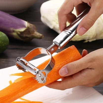 Râpe à pommes de terre, concombre et carotte en acier inoxydable de haute qualité, éplucheur julienne, éplucheur de légumes et de fruits, trancheuse à légumes