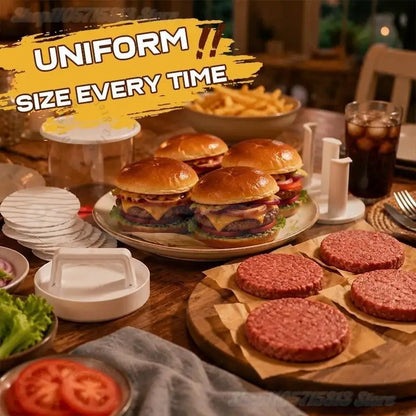 PattyPro™ Maker 🍔✨ — Perfect Homemade Patties