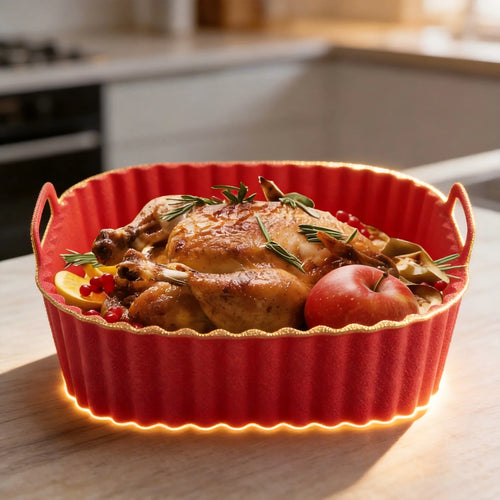 Reusable Silicone Air Fryer Pot