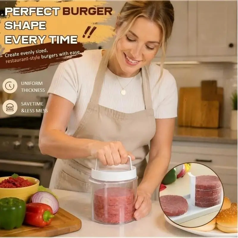 PattyPro™ Maker 🍔✨ — Perfect Homemade Patties