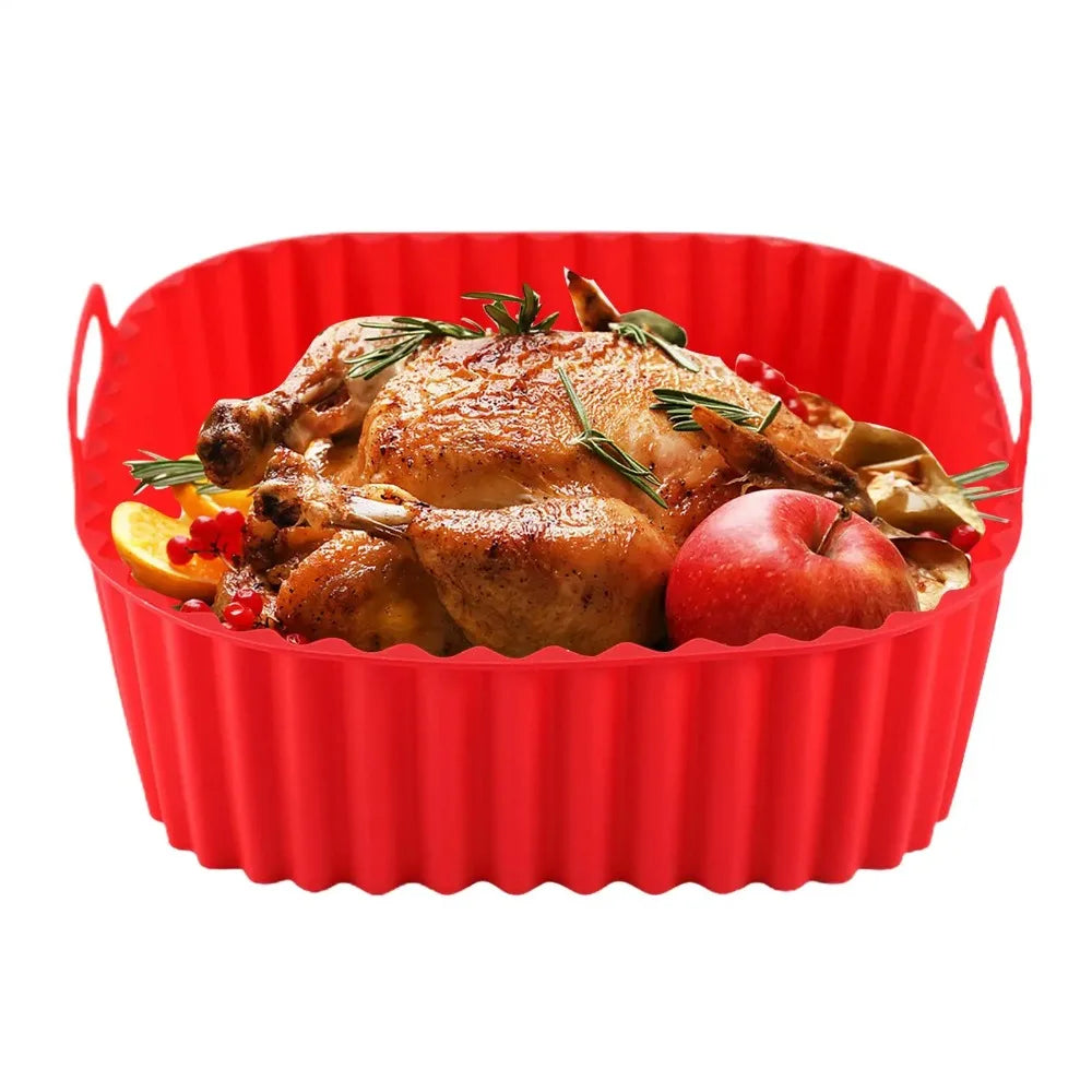 Reusable Silicone Air Fryer Pot
