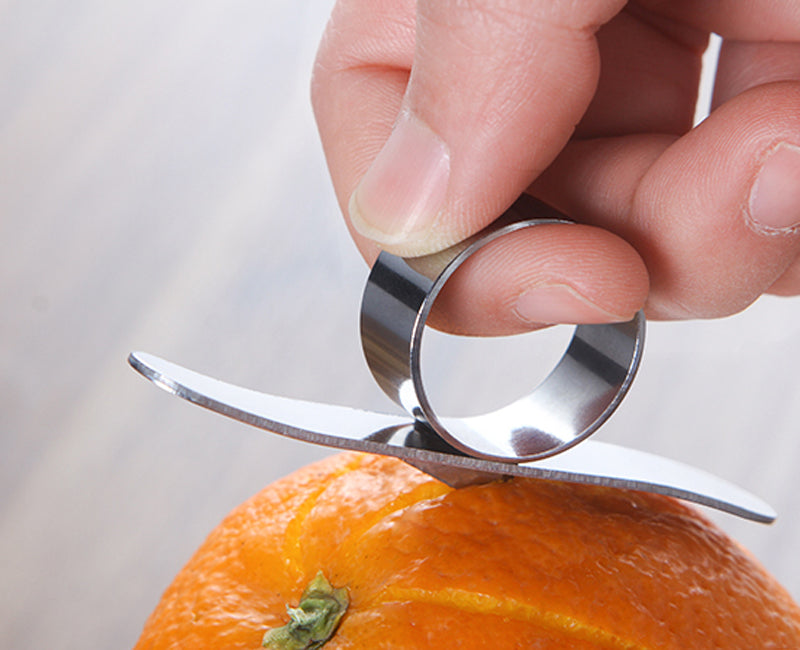 Stainless Steel Orange Peeler and Slicer